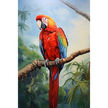 Macaw Canvas